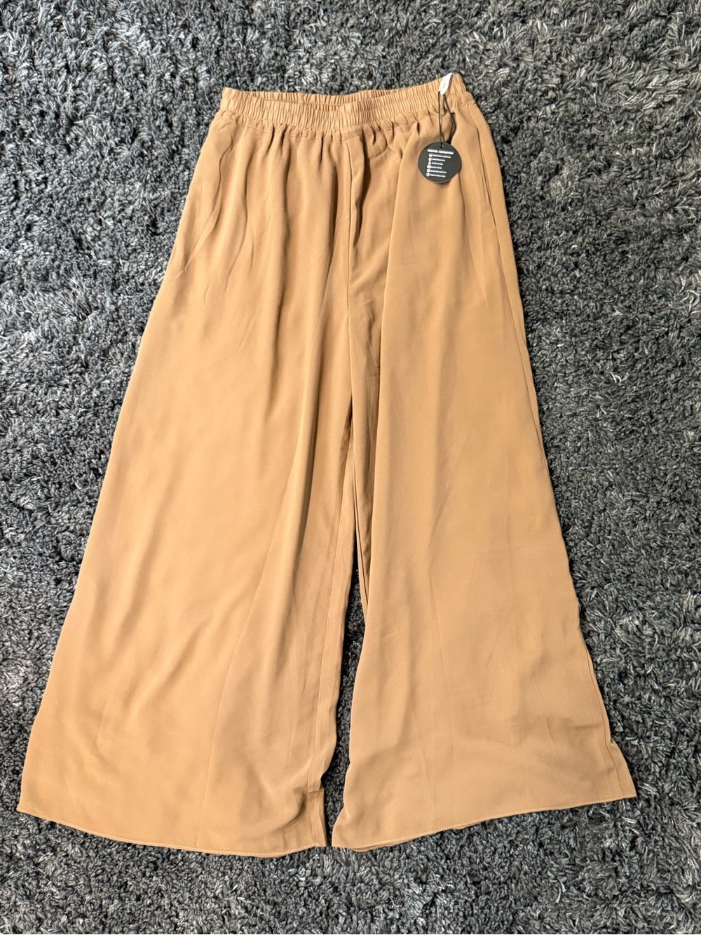 Wide Leg Women’s Pants in Camel